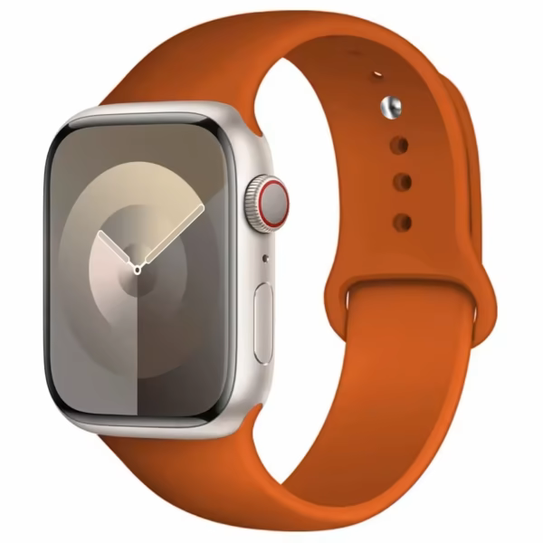 Silikonowy Pasek do Apple Watch Ultra Seria 4/3/2/1 49mm - Pomarańczowy