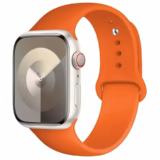Silikonowy Pasek do Apple Watch 38mm 40mm 41mm - Morelowy