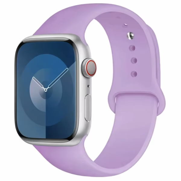 Silikonowy Pasek do Apple Watch 38mm 40mm 41mm - Lawendowy