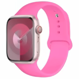 Silikonowy Pasek do Apple Watch 38mm 40mm 41mm - Barbie-Pudrowy