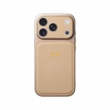 Personalizowane Etui do iPhone 12 LuxeTouch Złote Inicjały - Khaki