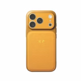 Personalizowane Etui do iPhone 12 LuxeTouch Złote Inicjały - Żółty
